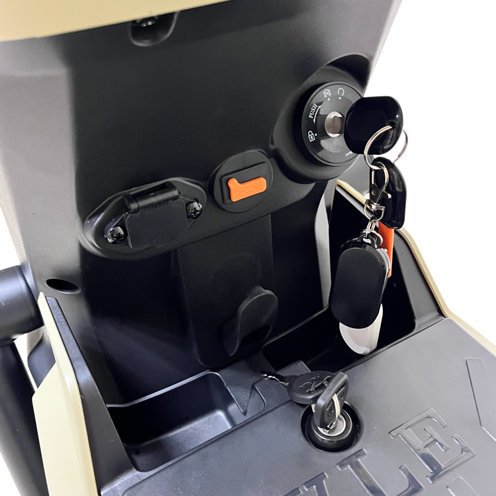 Электроскутер YASMAND COMBO U2 Pro кремовый 7