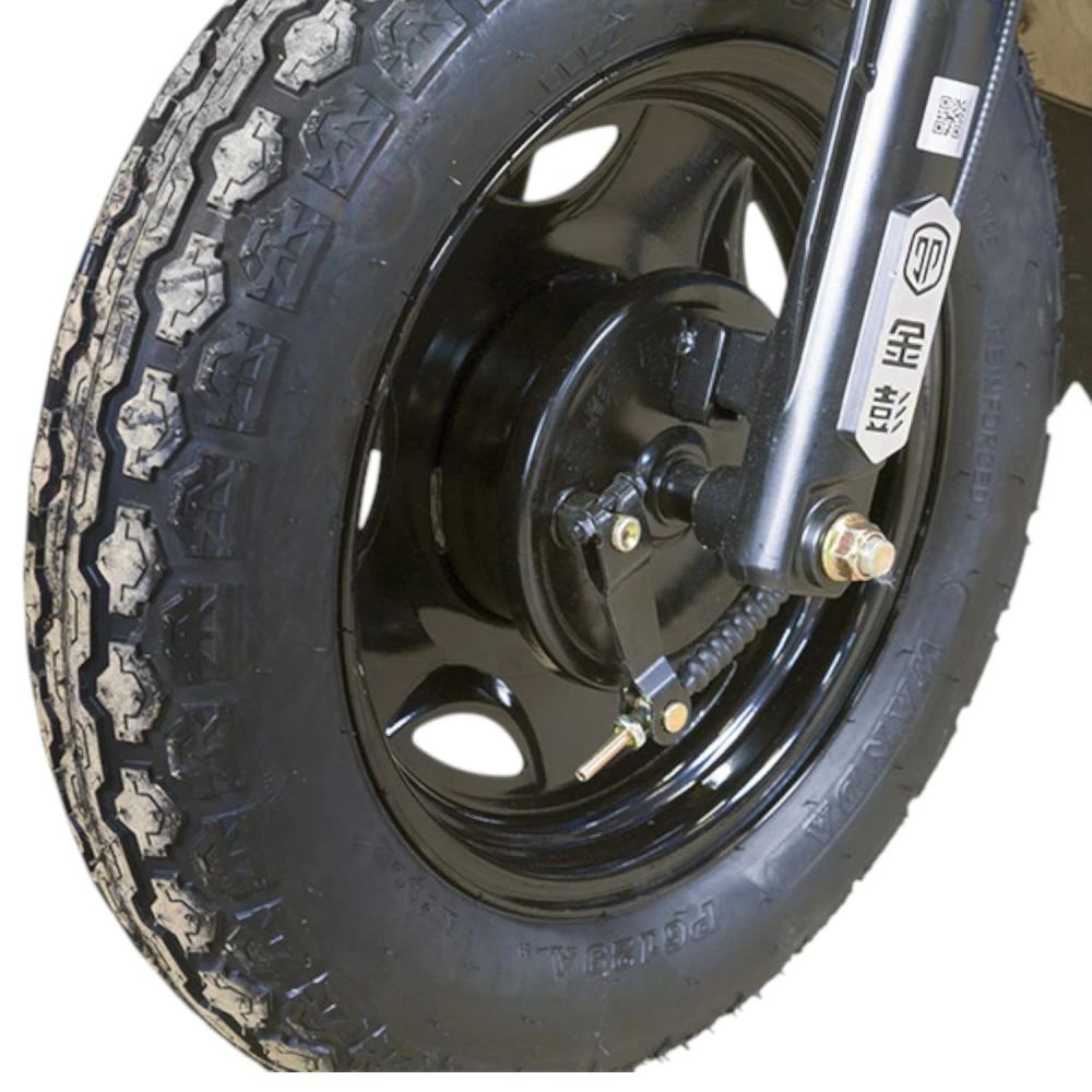Грузовой электротрицикл Rutrike D5 1500 гидравлика (72V1500W) Чёрный матовый 12