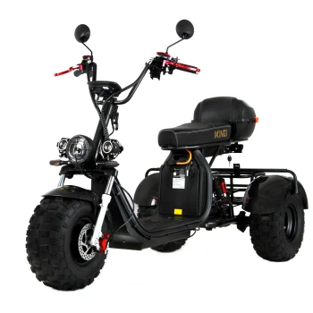 Электроскутер Ikingi X7 PRO Trike Off Road Карбон