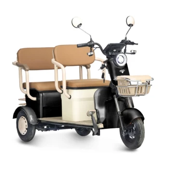 Электротрицикл Rutrike Gelbert Atlas 48V/60V 600Вт Черный